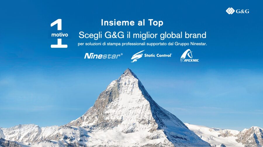 1 - G&G è il miglior global brand per le soluzioni di stampa professionali