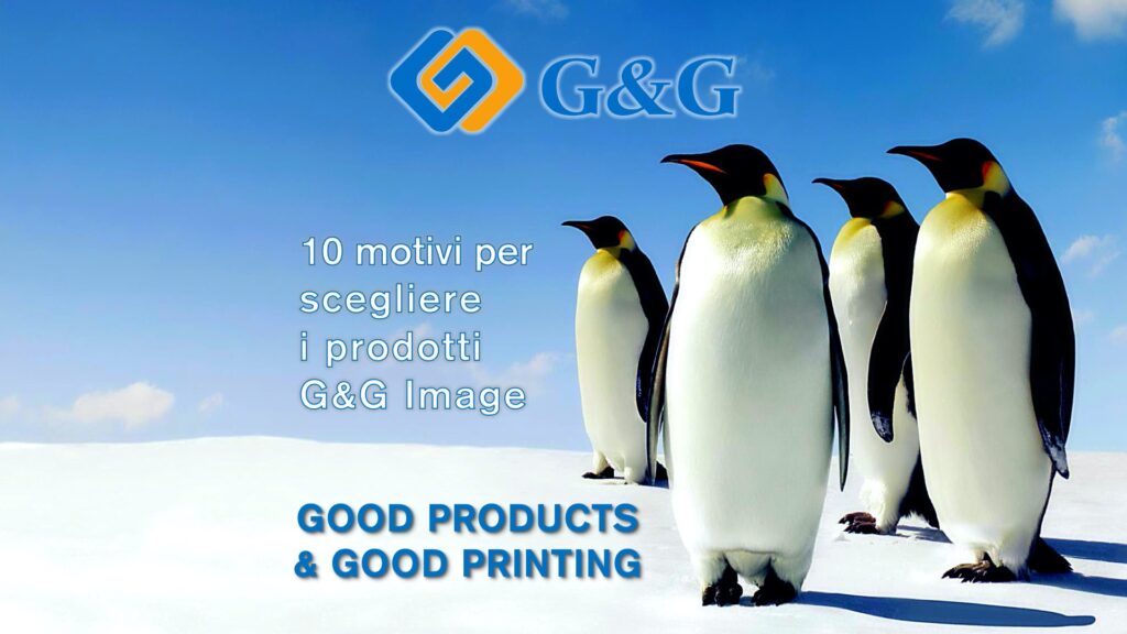 10 motivi per scegliere G&G Image God Products Good Printing
