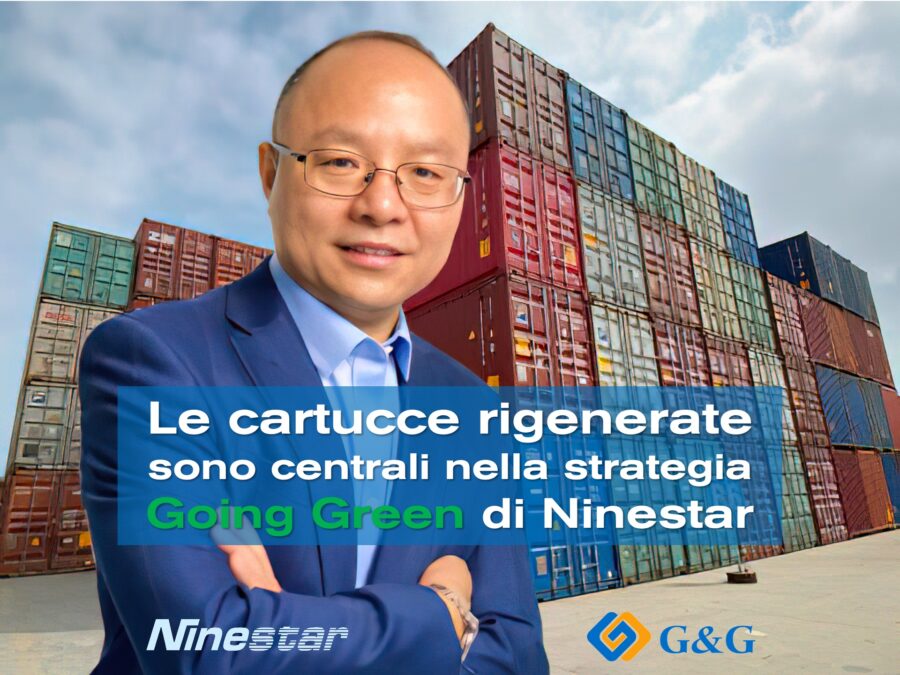 Cartucce Reman core nella strategia Going Green Ninestar - Eric Zhang