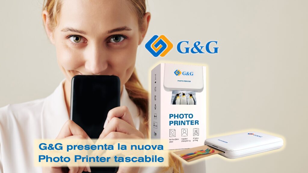 G&G presenta la nuova Photo Printer tascabile