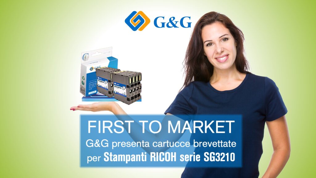 G&G presenta le nuove cartucce alternative per le stampanti Ricoh
