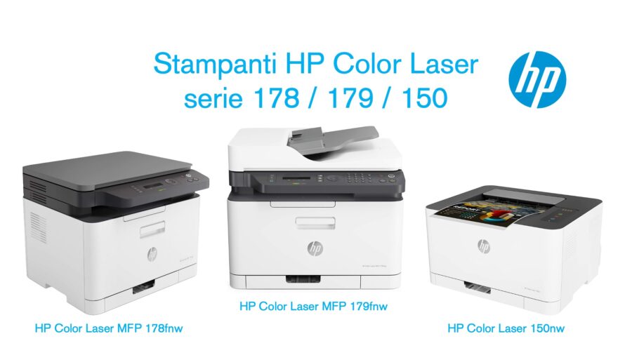 Le stampanti HP Color Laser serie 178 / 179 / 150