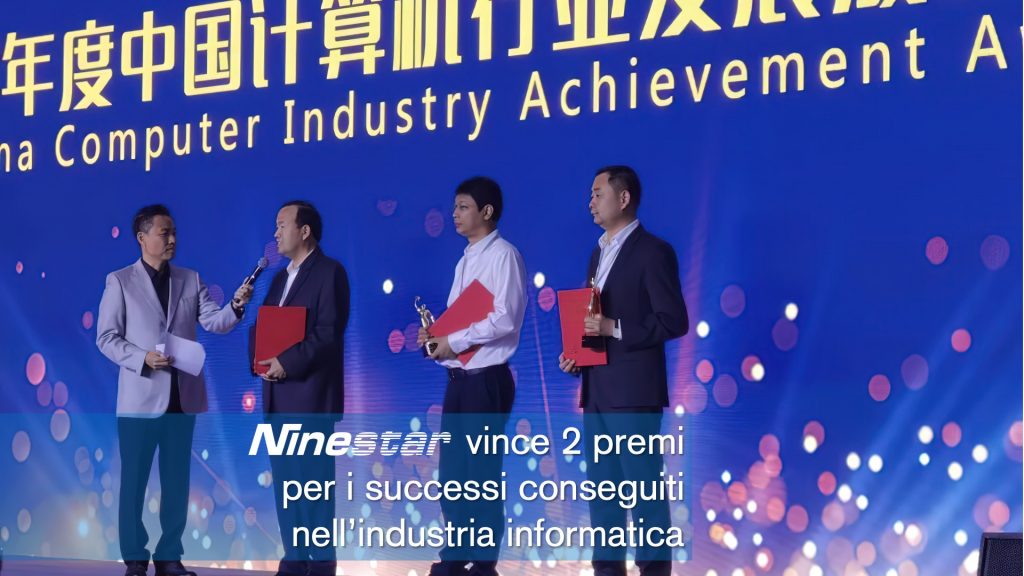 Ninestar vince 2 premi per i successi conseguiti nell'industria informatica