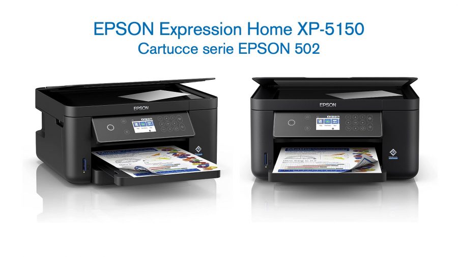 EPSON Expression Home XP-5150 utilizza le cartucce della serie 502