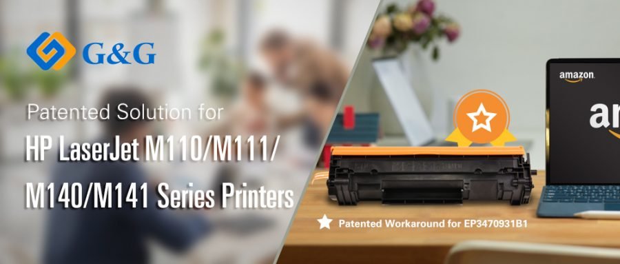 G&G presenta, prima sul mercato, la cartuccia toner brevettata per stampanti HP LaserJet M110 /M111 / M140 /M141