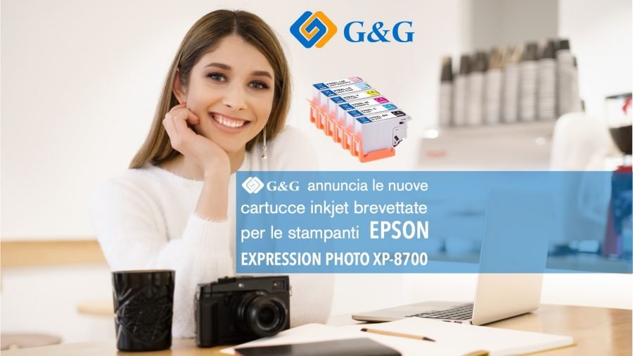 G&G annuncia cartucce d'inchiostro brevettate per Epson Expression Photo XP-8700