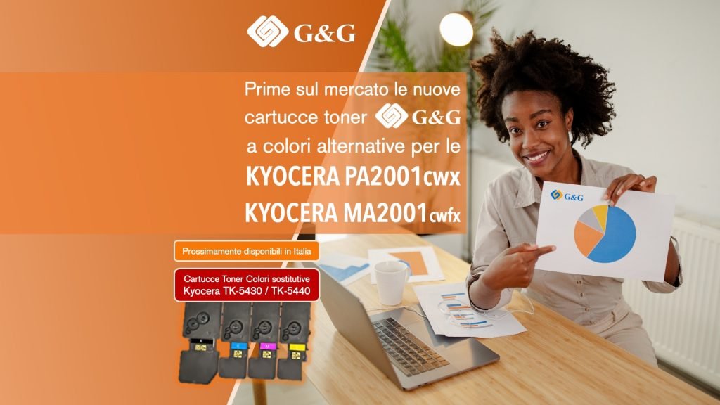 Prime sul mercato le cartucce toner G&G a colori per Kyocera PA2001.pdf