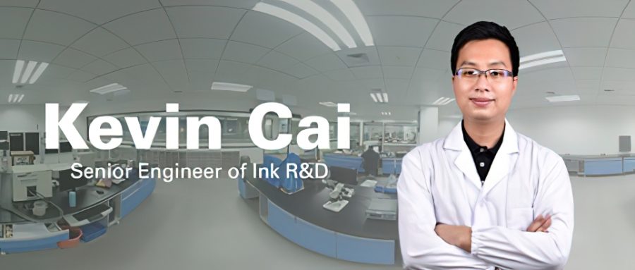 KEVIN CAI - Senior Engineer of Ink R&D - esperto di Inchiostri di Ninestar