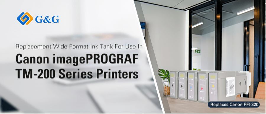 G&G presenta i nuovi serbatoi d'inchiostro wide format sostitutivi per la stampante inkjet Canon imagePROGRAF TM-200