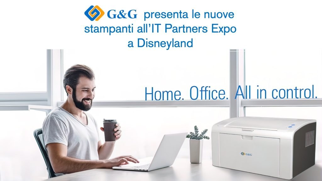 G&G presenta le nuove stampanti all'IT PARTNERS EXPO a Disneyland