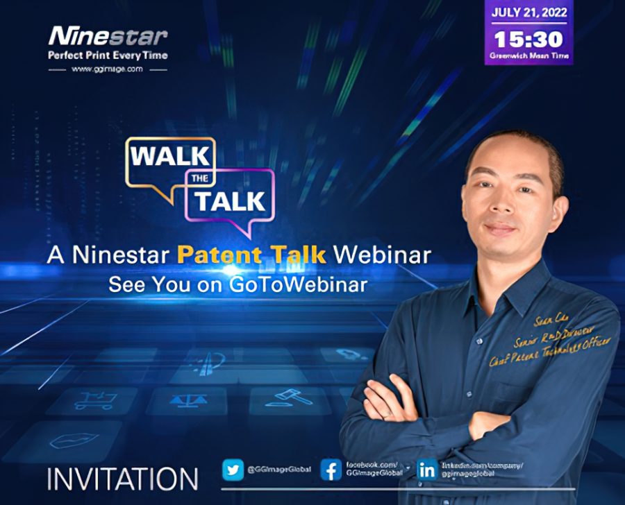 Partecipa al webinar Patent Talk di Ninestar: "Walk the Talk" sui brevetti.