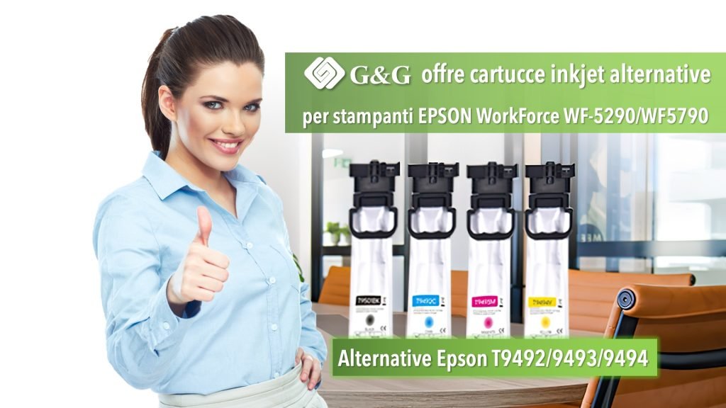 G&G offre cartucce alternative per stampanti Epson WorkForce WF-5290 / WF-5790