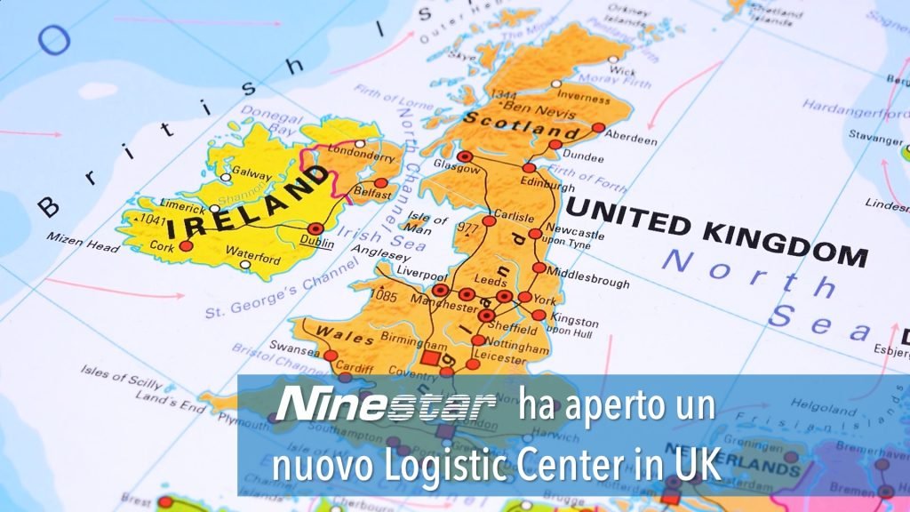 Ninestar apre un nuovo logistic center in UK