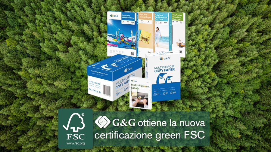 G&G ottiene la nuova certificazione Green FSC