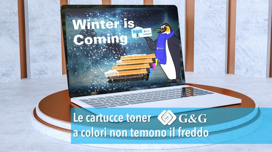 L'inverno sta arrivando ma le cartucce toner G&G a colori non temono il freddo