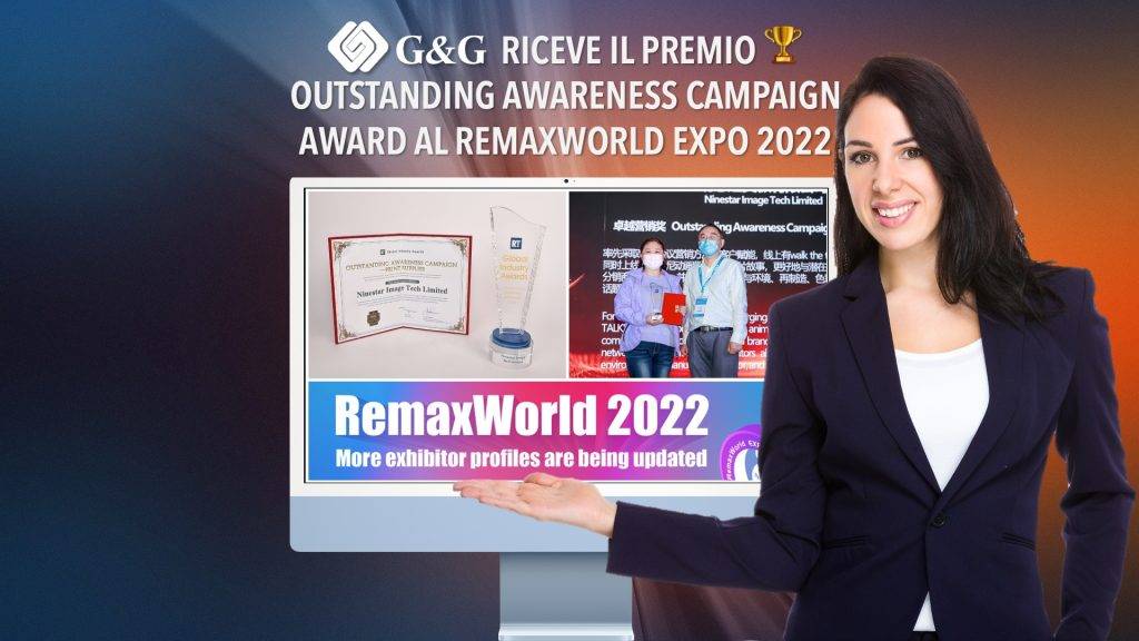 G&G riceve il premio al RemaxWorld Expo 2022