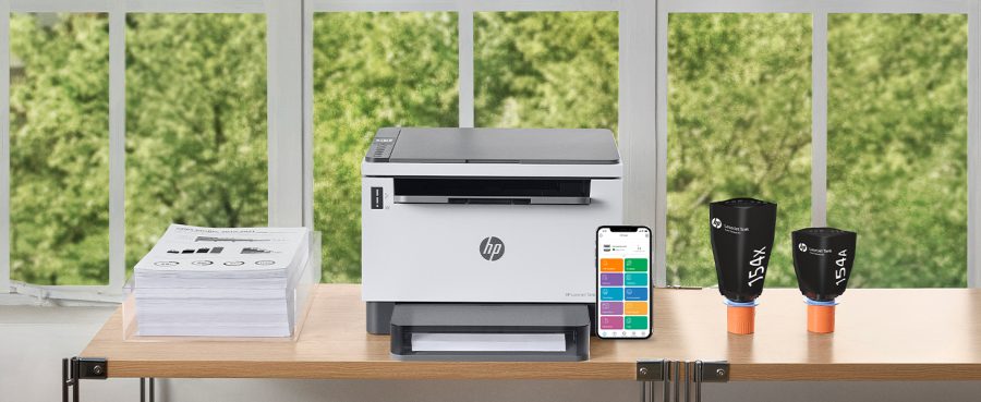 Le nuove stampanti HP LaserJet Tank 