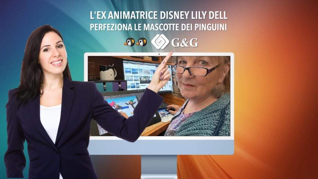 L'ex animatrice Disney Lily Dell perfeziona le mascotte dei pinguini 🐧🐧 G&G e condivide le sue idee in quest'intervista