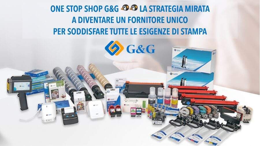 ONE STOP SHOP G&G per soddisfare tutte le esigenze di stampa