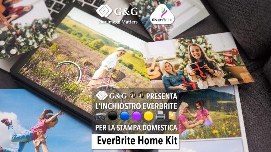 G&G🐧🐧 presenta l’inchiostro a pigmenti EverBrite 📷 ⚫ 🔵 🟣 🟡 🖨️ 📔 per la stampa domestica e per piccoli uffici