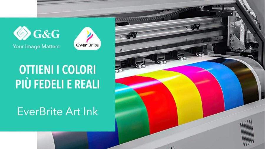 G&G amplia la gamma EverBrite ART INK di inchiostri a pigmenti per la stampa pubblicitaria professionale